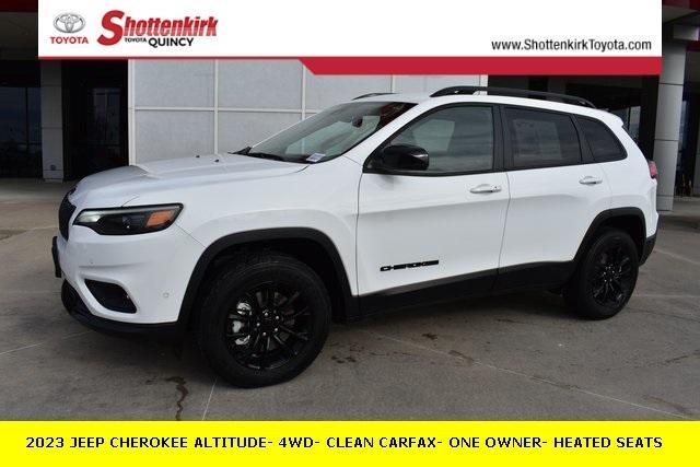 used 2023 Jeep Cherokee car, priced at $30,232