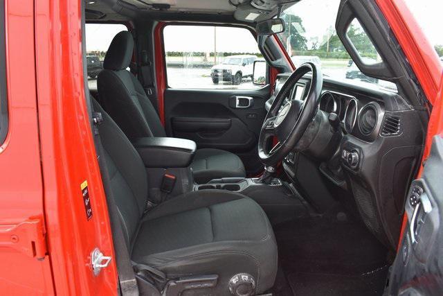 used 2021 Jeep Wrangler Unlimited car, priced at $36,414