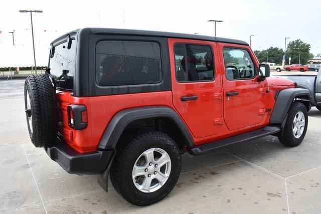 used 2021 Jeep Wrangler Unlimited car, priced at $36,414