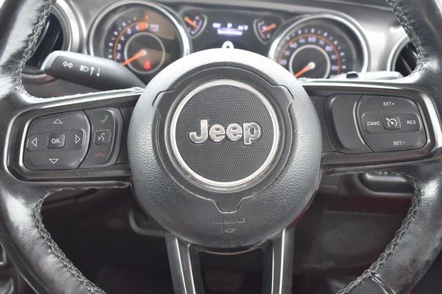 used 2021 Jeep Wrangler Unlimited car, priced at $36,414