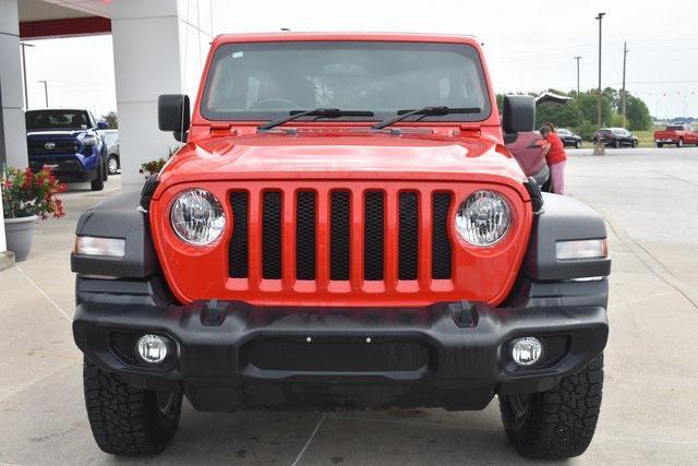 used 2021 Jeep Wrangler Unlimited car, priced at $36,414