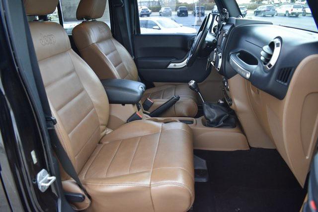 used 2012 Jeep Wrangler Unlimited car, priced at $16,983