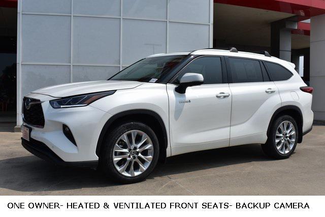 used 2021 Toyota Highlander Hybrid car, priced at $35,522