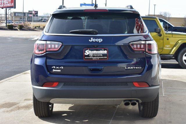 used 2018 Jeep Compass car, priced at $18,759