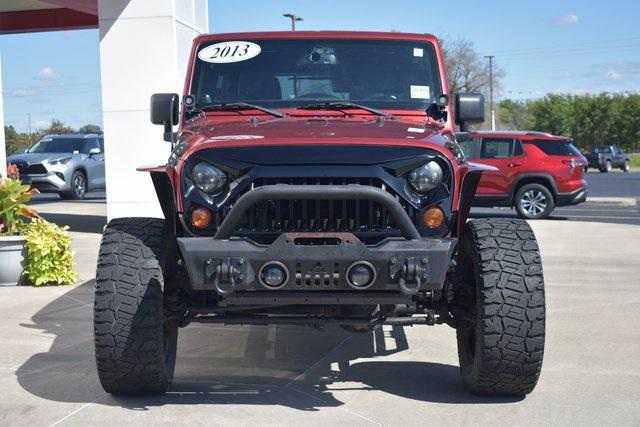 used 2013 Jeep Wrangler Unlimited car, priced at $15,999