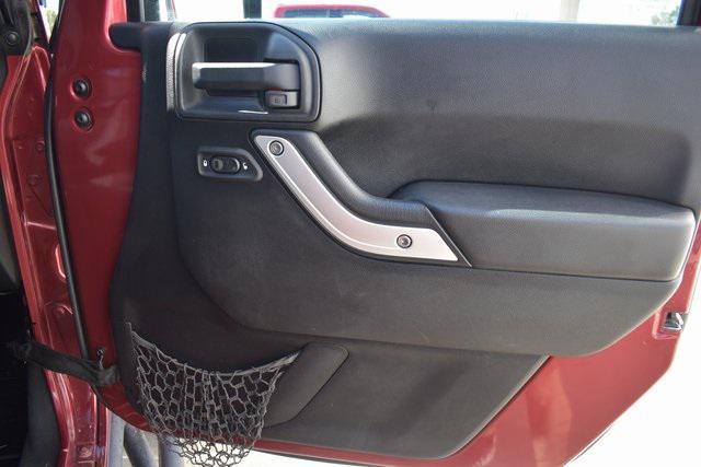 used 2013 Jeep Wrangler Unlimited car, priced at $15,999