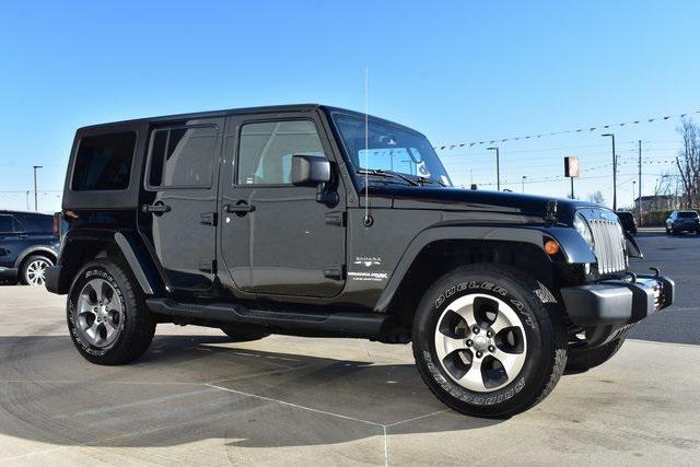 used 2018 Jeep Wrangler JK Unlimited car, priced at $28,222