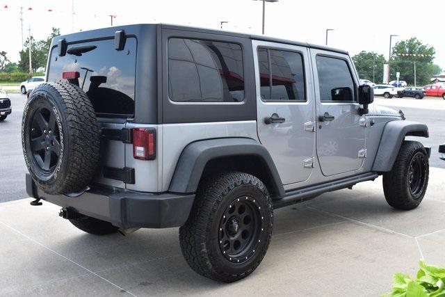 used 2016 Jeep Wrangler Unlimited car, priced at $13,322