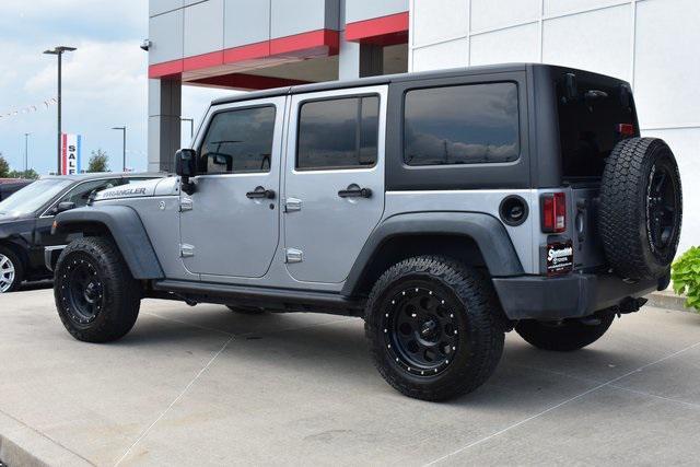 used 2016 Jeep Wrangler Unlimited car, priced at $13,322