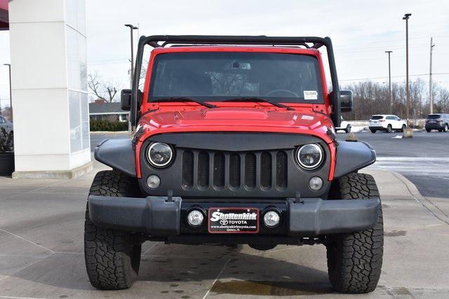 used 2015 Jeep Wrangler Unlimited car, priced at $22,593