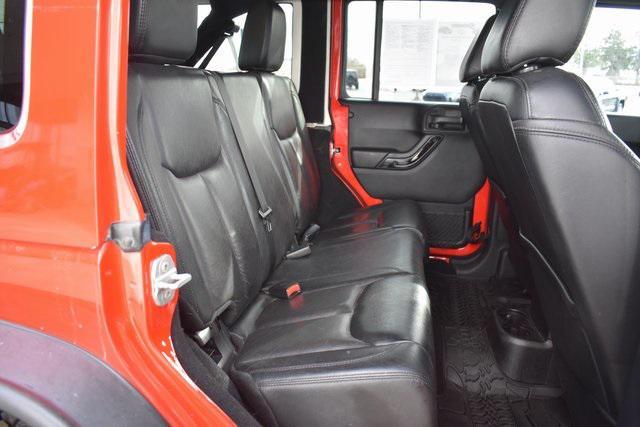 used 2015 Jeep Wrangler Unlimited car, priced at $22,593