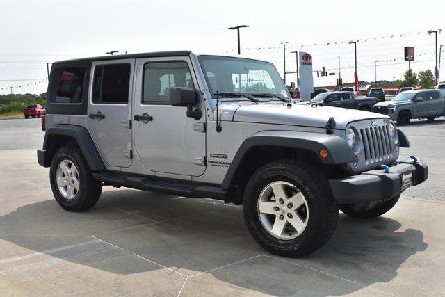 used 2016 Jeep Wrangler Unlimited car, priced at $19,272