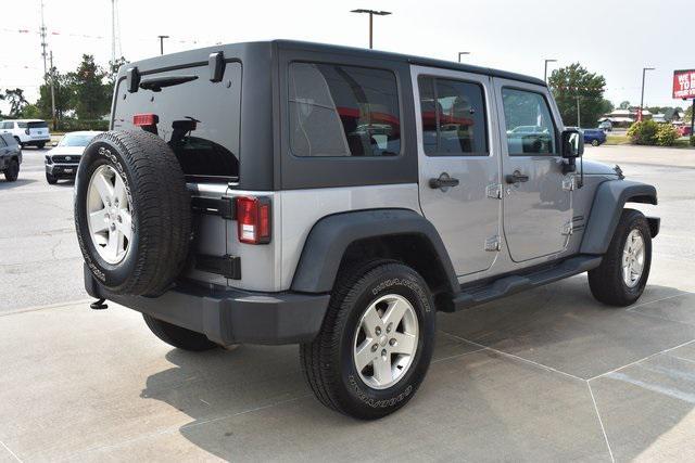 used 2016 Jeep Wrangler Unlimited car, priced at $19,272