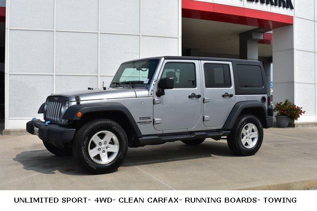 used 2016 Jeep Wrangler Unlimited car, priced at $16,727