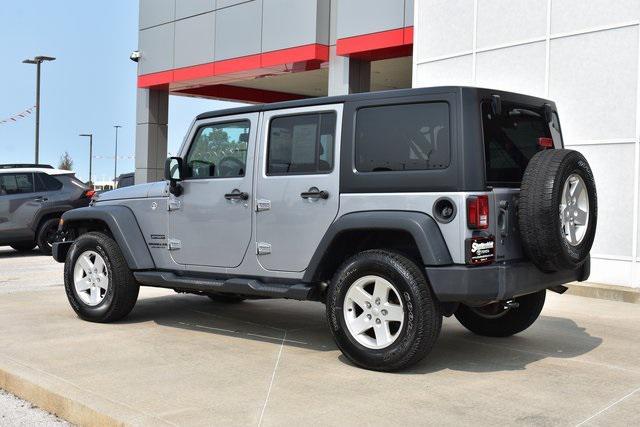 used 2016 Jeep Wrangler Unlimited car, priced at $19,272