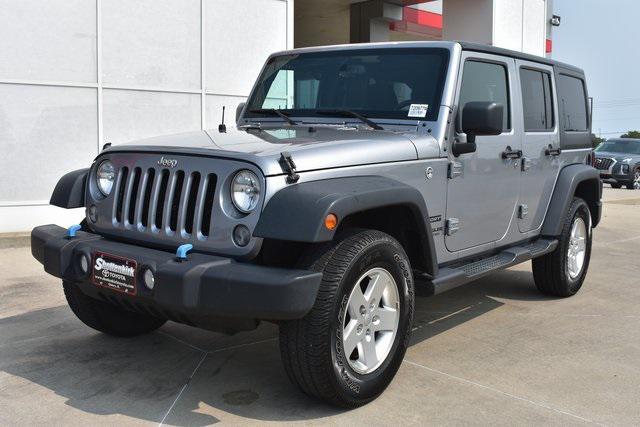 used 2016 Jeep Wrangler Unlimited car, priced at $19,272