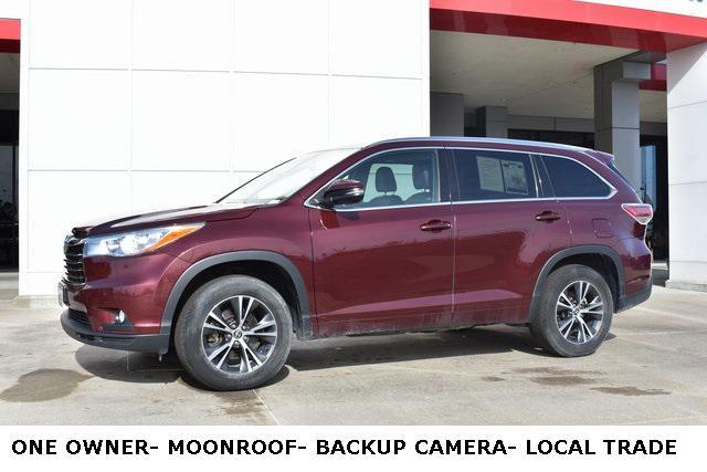 used 2016 Toyota Highlander car, priced at $21,593