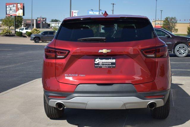 used 2025 Chevrolet Blazer car, priced at $35,021