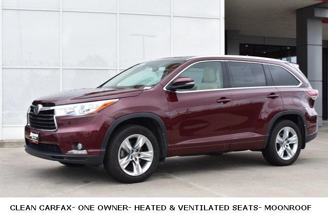 used 2014 Toyota Highlander car, priced at $17,788