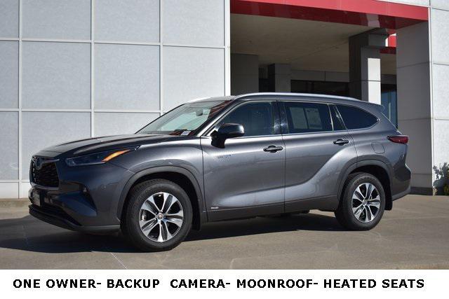 used 2021 Toyota Highlander Hybrid car, priced at $32,576
