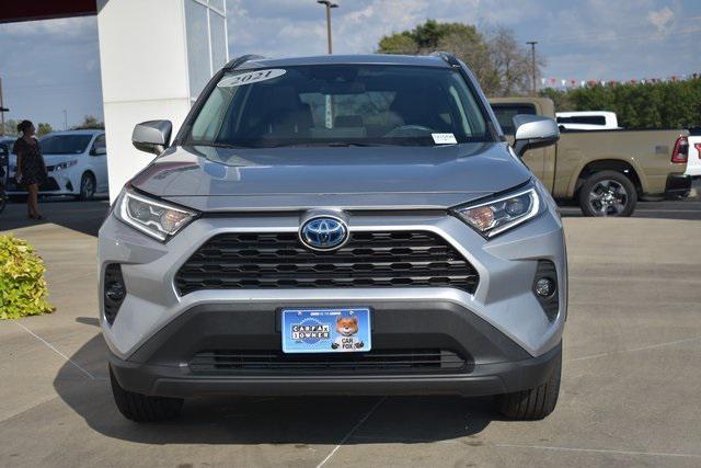 used 2021 Toyota RAV4 Hybrid car, priced at $30,709