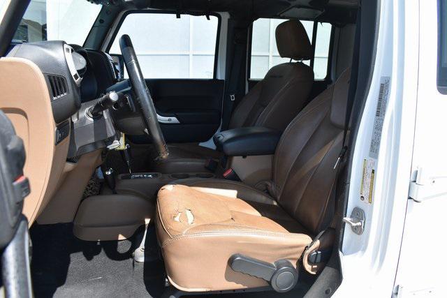 used 2015 Jeep Wrangler Unlimited car, priced at $23,223