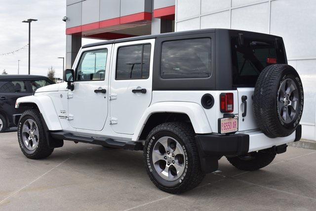 used 2016 Jeep Wrangler Unlimited car, priced at $17,889