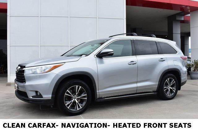 used 2016 Toyota Highlander car, priced at $17,846