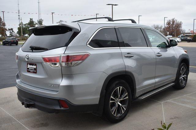 used 2016 Toyota Highlander car, priced at $17,846