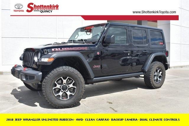 used 2018 Jeep Wrangler Unlimited car, priced at $36,998