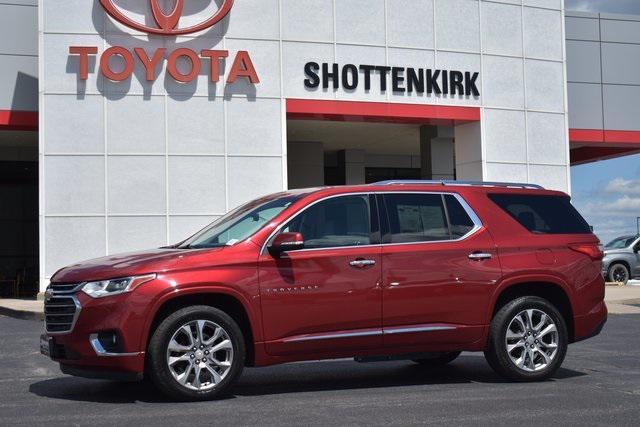 used 2021 Chevrolet Traverse car, priced at $26,999