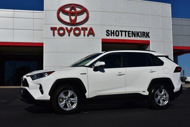 used 2021 Toyota RAV4 Hybrid car, priced at $32,283