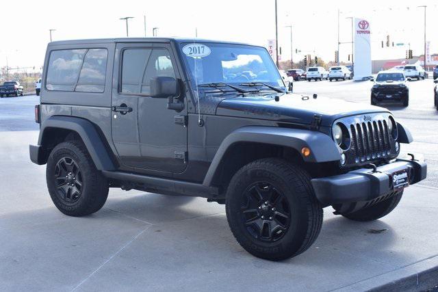 used 2017 Jeep Wrangler car, priced at $18,281