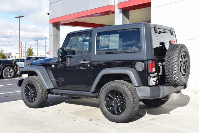 used 2017 Jeep Wrangler car, priced at $18,281