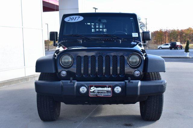 used 2017 Jeep Wrangler car, priced at $18,281