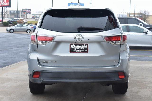 used 2015 Toyota Highlander car, priced at $19,522