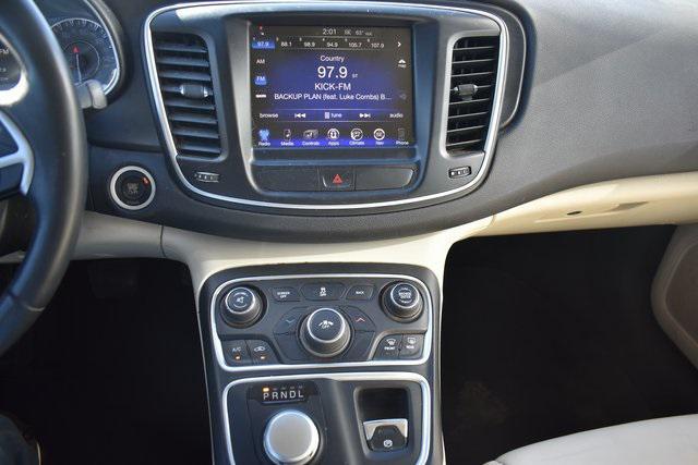 used 2015 Chrysler 200 car, priced at $10,347