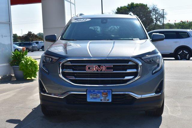used 2021 GMC Terrain car, priced at $19,422