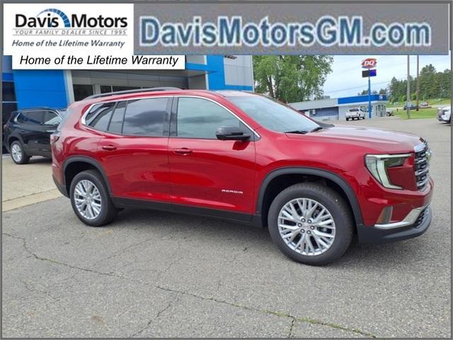 new 2025 GMC Acadia car, priced at $50,075