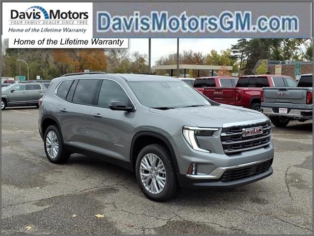 new 2026 GMC Acadia car, priced at $50,202