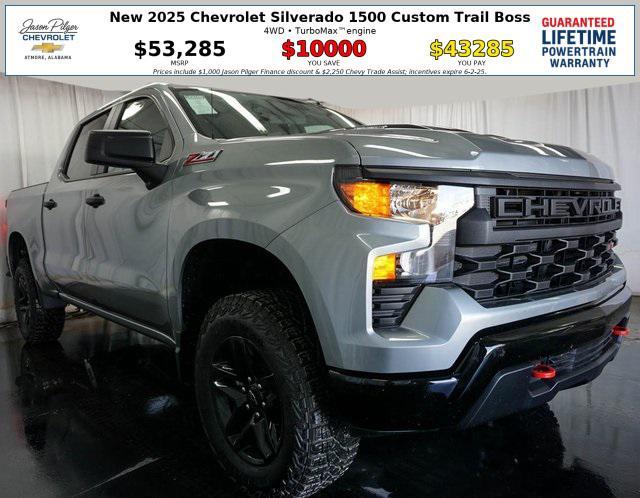 new 2025 Chevrolet Silverado 1500 car, priced at $43,285