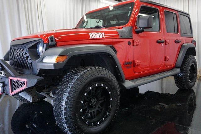 used 2021 Jeep Wrangler Unlimited car, priced at $28,331