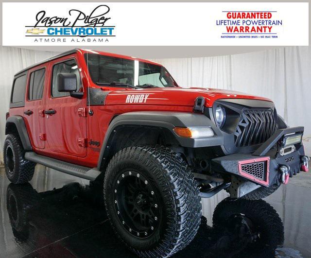 used 2021 Jeep Wrangler Unlimited car, priced at $28,331