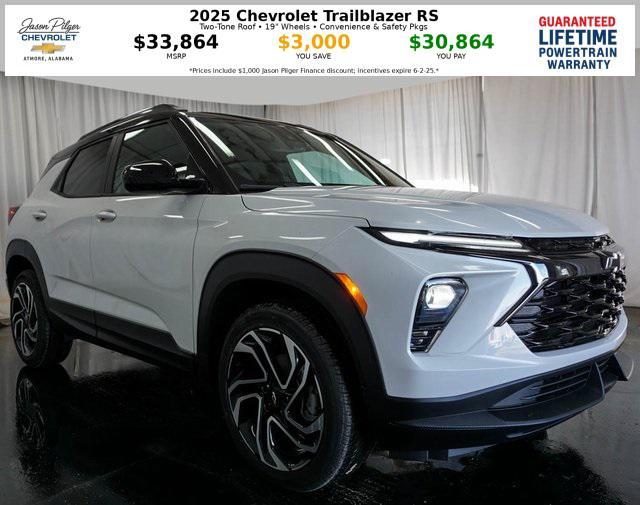 new 2025 Chevrolet TrailBlazer car, priced at $30,864