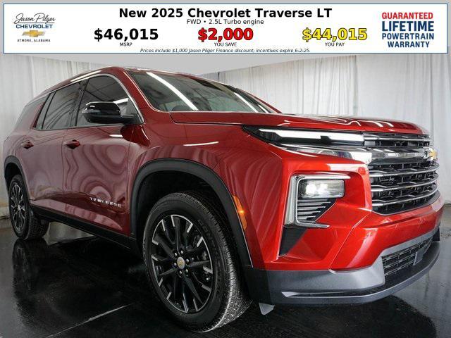 new 2025 Chevrolet Traverse car, priced at $44,015