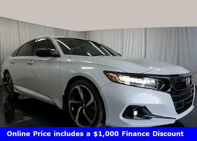 used 2022 Honda Accord car, priced at $30,500