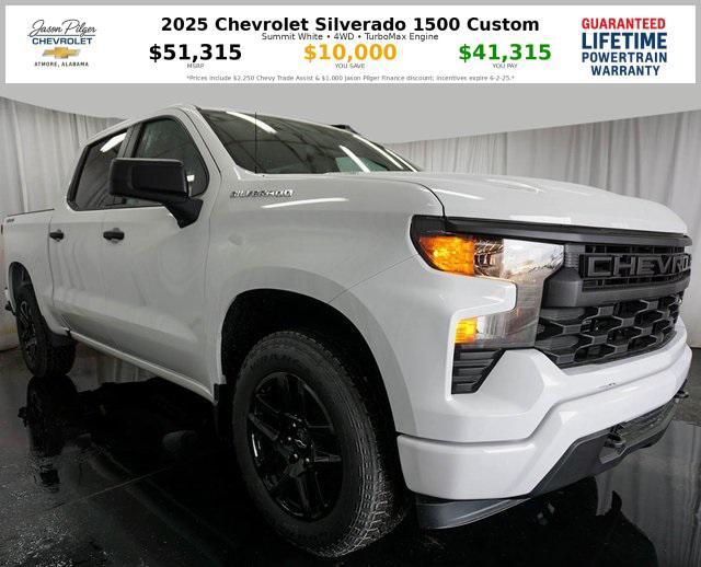 new 2025 Chevrolet Silverado 1500 car, priced at $41,191