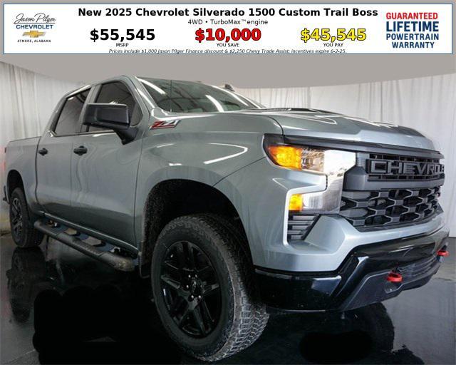 new 2025 Chevrolet Silverado 1500 car, priced at $45,545