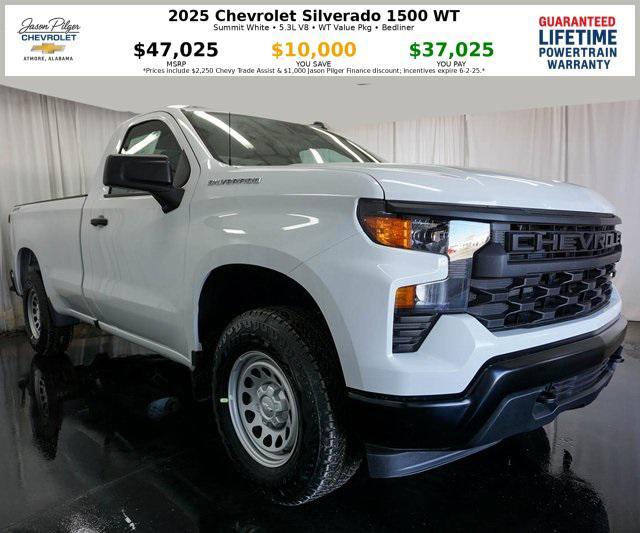 new 2025 Chevrolet Silverado 1500 car, priced at $37,025