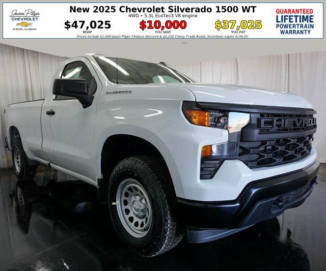new 2025 Chevrolet Silverado 1500 car, priced at $36,525